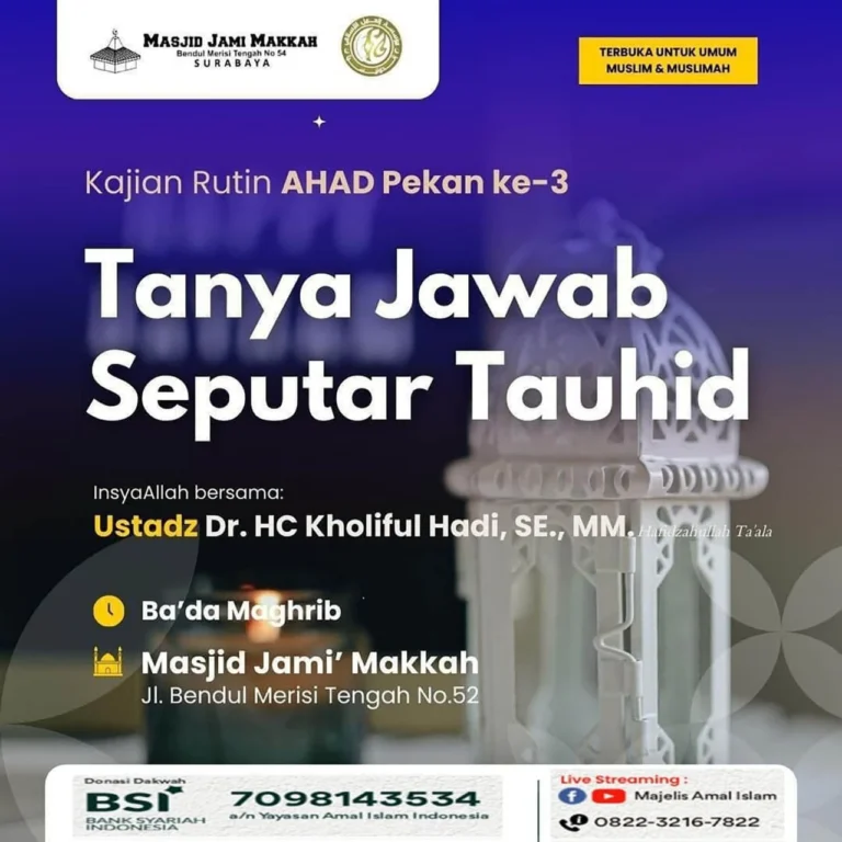 Tanya Jawab Seputar Tauhid